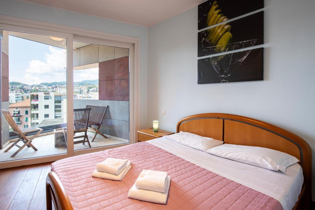 Panoramic Penthouse - Happy Rentals Lugano Bagian luar foto